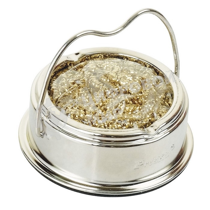 Стружка Pro'sKit SH-1025 для очистки паяльных жал с подставкой под паяльник