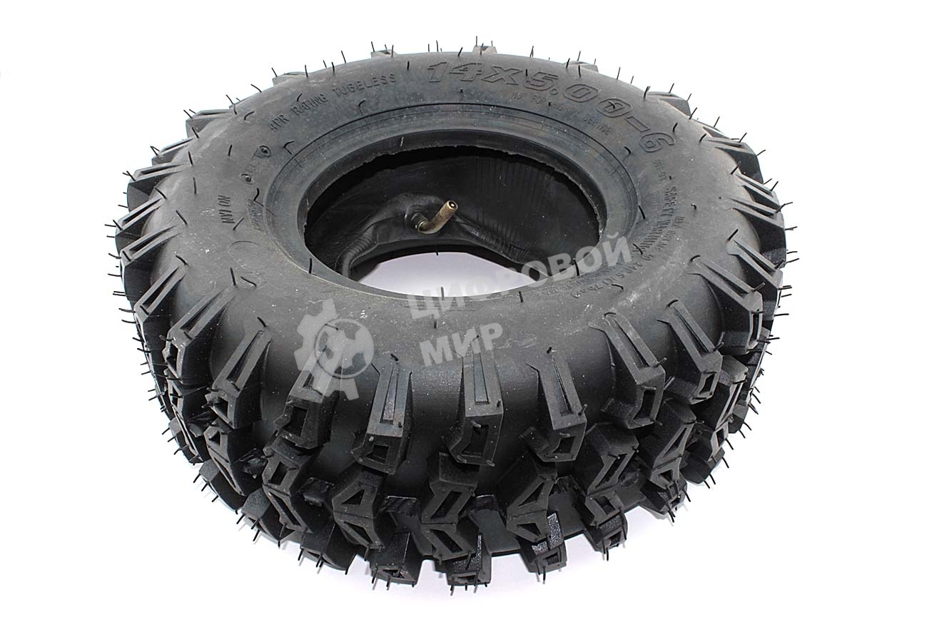 Покрышка колеса с камерой для снегоуборщика 14х5.00-6 144024
