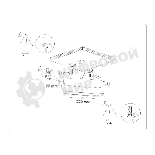 Светильник Ambrella light TA1821  BK черный LED 12W 4200K 230*22*87