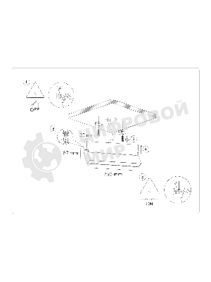 Светильник Ambrella light TA1821  BK черный LED 12W 4200K 230*22*87