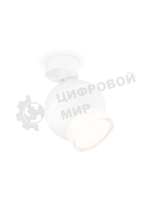 Комплект поворотного светильника Ambrella light XM1101016 SWH/FR/CL белый песок/белый матовый/прозрачный MR16 GU5.3 LED 3W 4200K (A2202,C1101,N7160)