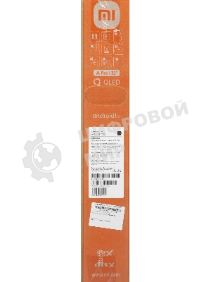 Телевизор Xiaomi TV A Pro 32 2026 L32MB-APRU черный QLED HD 60Hz Android TV 1GB/8GB