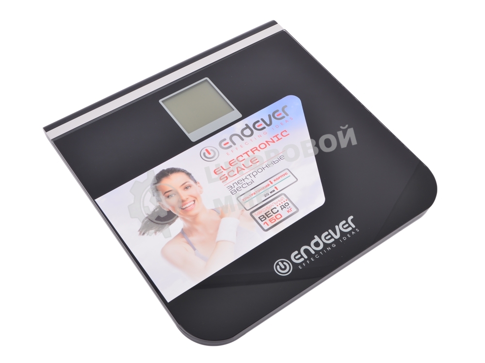 Электронные напольные весы Endever Skyline FS-540, вес до 150 кг., стекло повышенной прочности, LCD-дисплей, авто откл.