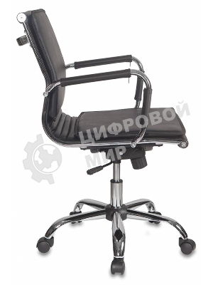 Кресло Бюрократ CH-993-Low/Black черный, экокожа
