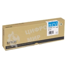Картридж струйный Epson T5912 (C13T591200) голубой (700 мл) для I/C SP-11880