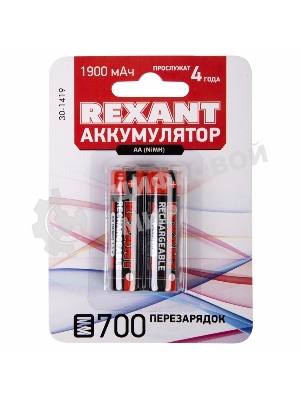Аккумулятор Rexant тип AA 