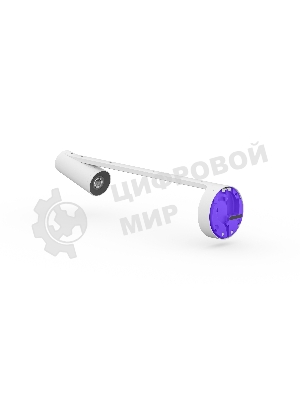 Веб-камера Logitech Scribe 1920x1080, 15 кадр/с, USB, ИИ-обработка изображения, крепление для маркерной доски, белый