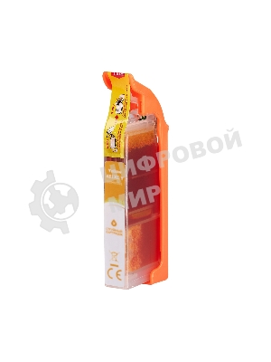 Картридж струйный Sakura 2046C001 (481XL Yellow) для Canon, желтый, 12 мл., 824 к.