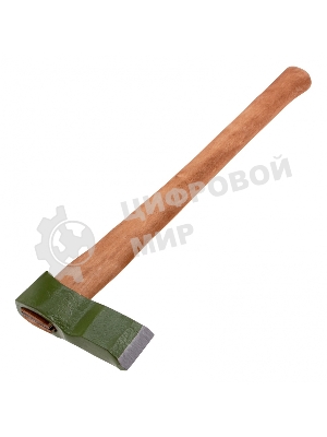 Колун кованный Сибртех, в сборе, 1700/2050 г, деревянное топорище, 600 мм