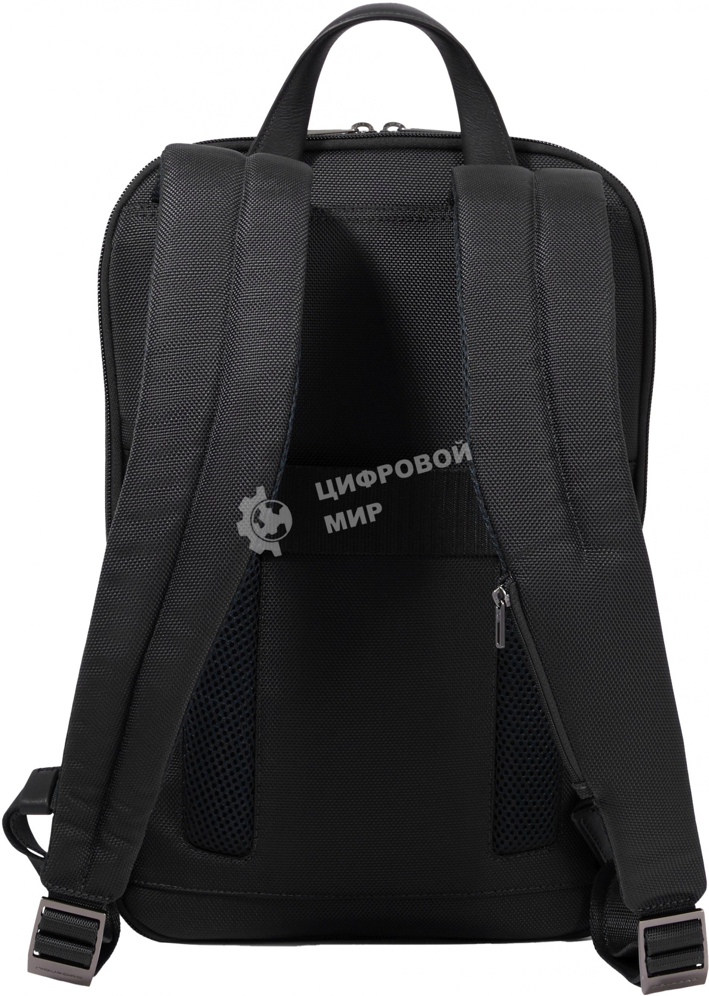 Рюкзак Piquadro Brief2 CA6384BR2/N черный нейлон/натур.кожа