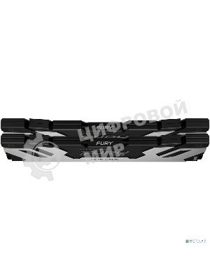 Оперативная память Kingston Fury Renegade, DDR5, 32Gb (2x16Gb), 7200MHz, CL38, DIMM, с радиатором, серебристый/черный