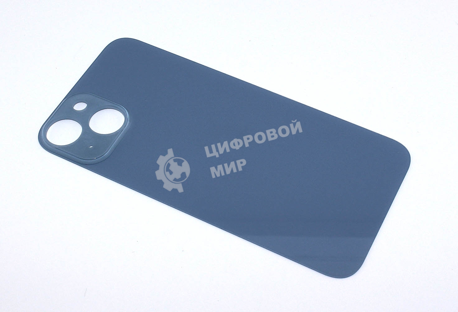 Задняя крышка (стекло) для Apple iPhone 14 синий