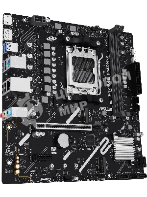 Материнская плата ASUS PRIME B840M-R, AM5, AMD B840, 2xDDR5, 4xSATA, 1xPCIe 4.0 x16, 1xPCIe 3.0 x1, 1xDisplayPort, 1xHDMI, 1x 1Gb LAN, 4xUSB 3.2 Gen1, 2xUSB 2.0, 3x3.5 мм, 7.1, microATX