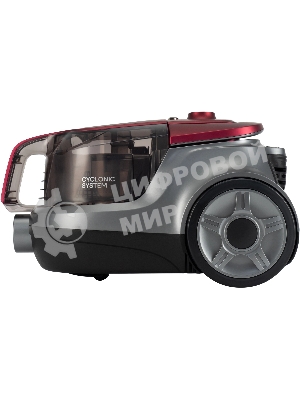 Пылесос Vitek VT-CV3113 красный/серый, 450/2200 Вт, уборка сухая, пылесборник контейнер 2 л