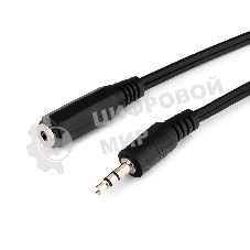 Кабель аудио удлинит. Gembird, Jack3.5, 1.5м