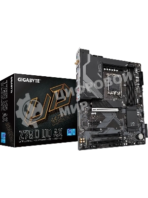 Материнская плата Gigabyte Z790 UD AX (V1.1/V1.2), LGA 1700, Intel Z790, 4xDDR5, 6xSATA, 3xM.2, 1xPCIe 5.0 x16, 1xPCIe 4.0 x4, 1xPCIe 3.0 x1, 1xHDMI, 1xDP, 1x 2.5Gb LAN, 4xUSB-A 2.0, 4xUSB-A 3.2 Gen 1, 1xUSB-A 3.2 Gen 2, 1xUSB-C 3.2 Gen 2x2, 7.1, ATX