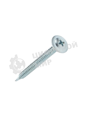 Саморез с прессшайбой Kranz ПШС сверло 4,2х50, пакет (400 шт/уп)