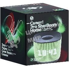 Умная колонка Sber Boom Home SBDV-00171VB Салют св.зеленый 8W Mono BT/Wi-Fi