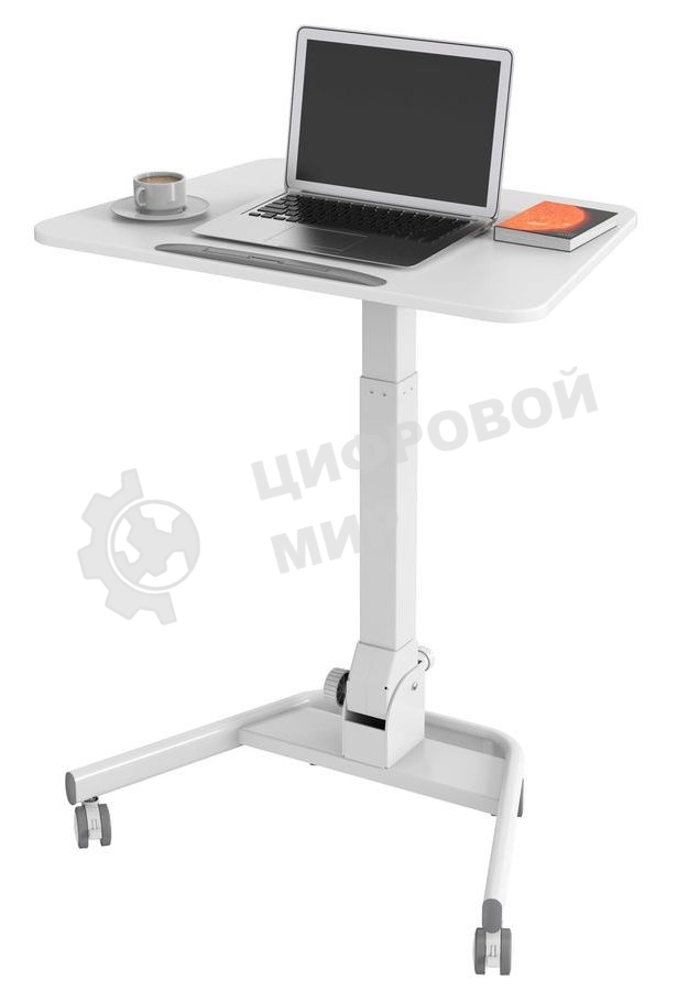 Стол для ноутбука Cactus VM-FDS109 столешница МДФ белый 73x50x108см (CS-FDS109WWT)