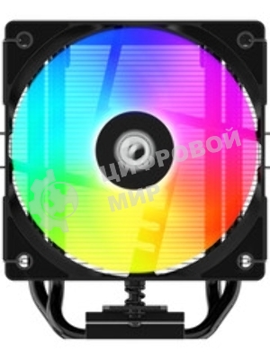 Кулер Cooler ID-Cooling SE-904-XT ARGb BLACK LGA1851/1700/1200/115X/AM5/AM4 (TDP 180W, PWM, 4 тепл.трубки прямого контакта, FAN 100мм, Addressable RGb LED) RET