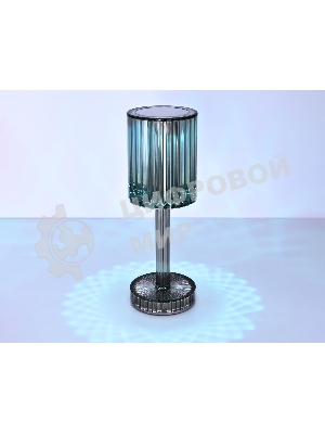 Настольная светодиодная лампа Ambrella light DE8071 GR серый LED RGB 3W (ПДУ RGB)