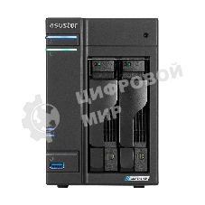 Система хранения данных ASUS AS6702T V2/ASUSTOR/2 BAY/EU/ ASUS AS6702T V2/ASUSTOR/2 BAY/EU