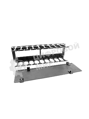 Органайзер кабельный горизонтальный с пластиковыми пальцами 19