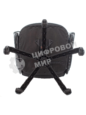 Кресло игровое Zombie GAME 17 черный, текстиль/эко.кожа, крестовина пластик