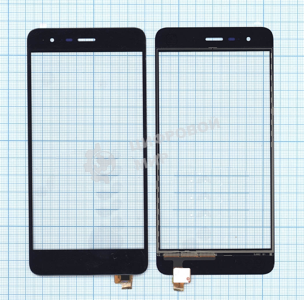 Сенсорное стекло (тачскрин) для Fly FS511 Cirrus 7, черное