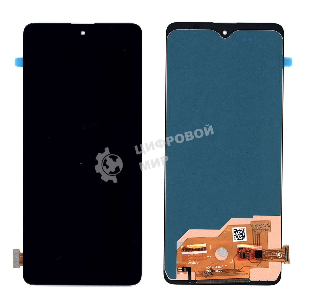 Дисплей для Samsung Galaxy M31S SM-M317F в сборе с тачскрином (TFT) черный