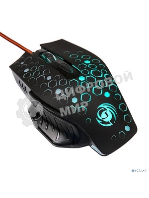 Мышь проводная Dialog Gan-Kata MGK-11U черный, 2400 dpi, USB, кнопки - 6