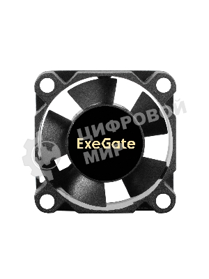 Вентилятор для корпуса ExeGate ExtraPower EP03010S3P черный, 30 мм, 10500 об/мин, 29 дБ, 3 pin