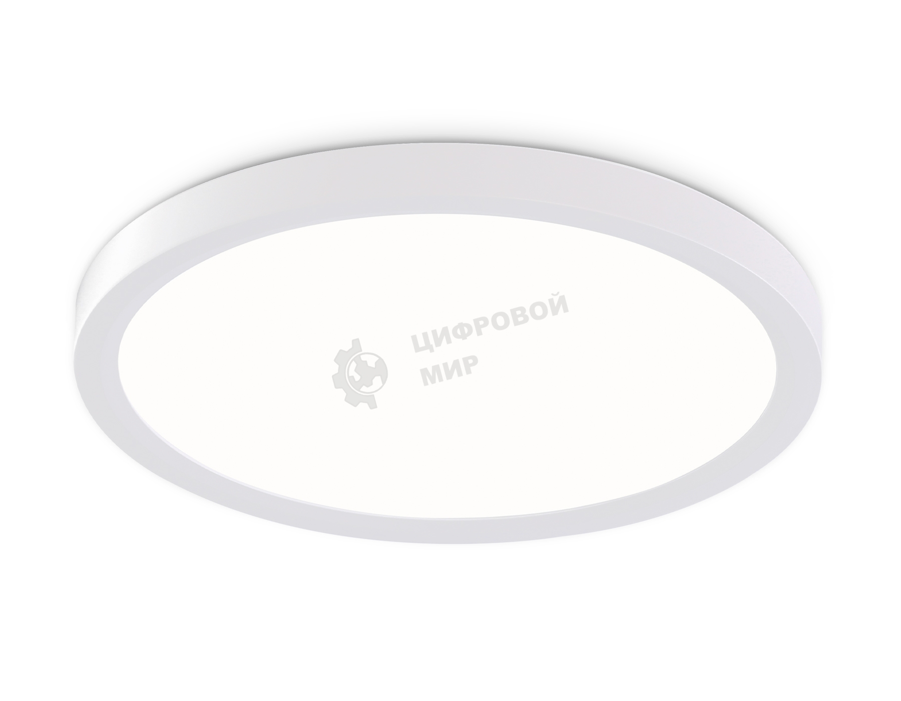Светильник светодиодный ультратонкий Ambrella light FZ1903 WH белый IP54 20W 3000K-6500K CCT-переключатель D300*25 (Без ПДУ)