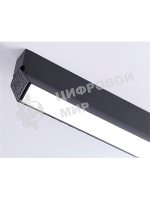 Светильник Ambrella light TA1821  BK черный LED 12W 4200K 230*22*87