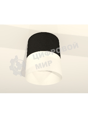 Светильник Ambrella Light XS8111002 SBK/FR черный песок/белый матовый GX53 (C8111, N8402)
