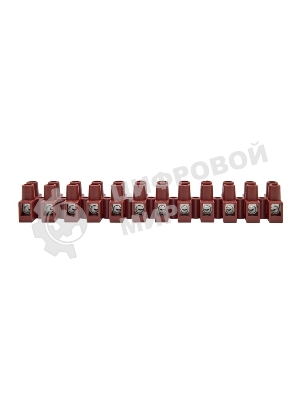 Колодка клеммная 12х10мм винт. ф/г OK-434-12-FV ДКС 43412FV