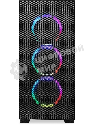 Компьютер IRU Tactio 520B6GP TWR Ryzen 5 7600 (3.7) 32Gb SSD 1Tb RTX 5060TI 8Gb FreeDOS GbitEth 750W черный (RUS) (2130961)