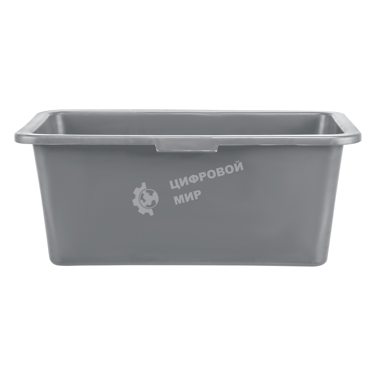 Таз прямоугольный Matrix строительный усиленный, 55 л