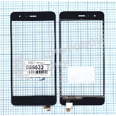 Сенсорное стекло (тачскрин) для Fly FS511 Cirrus 7, черное