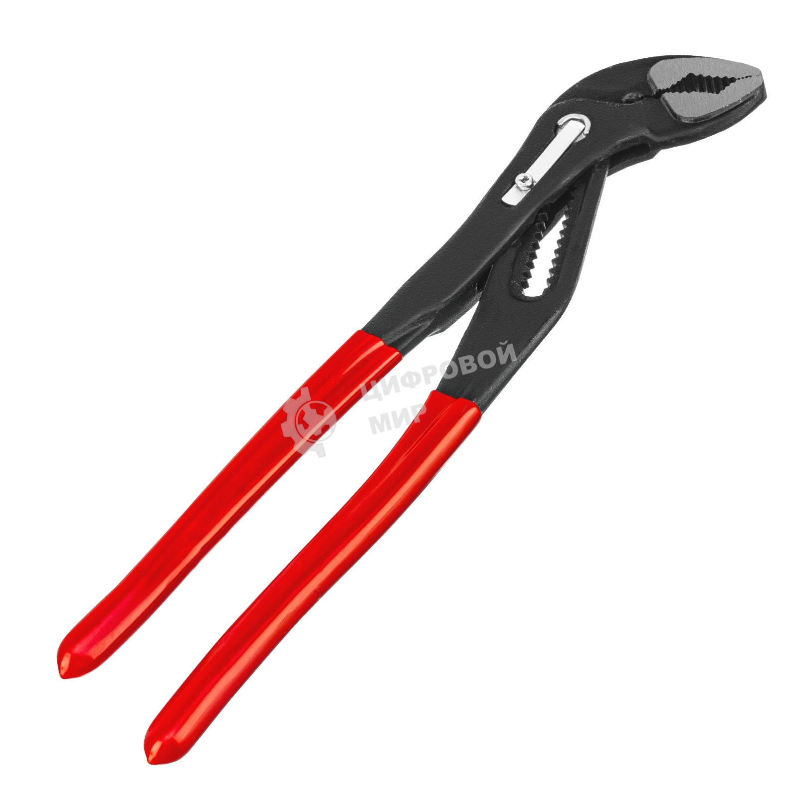 Переставные клещи Matrix 300 мм, кнопочный механизм, хром-ванадий, обливные рукоятки