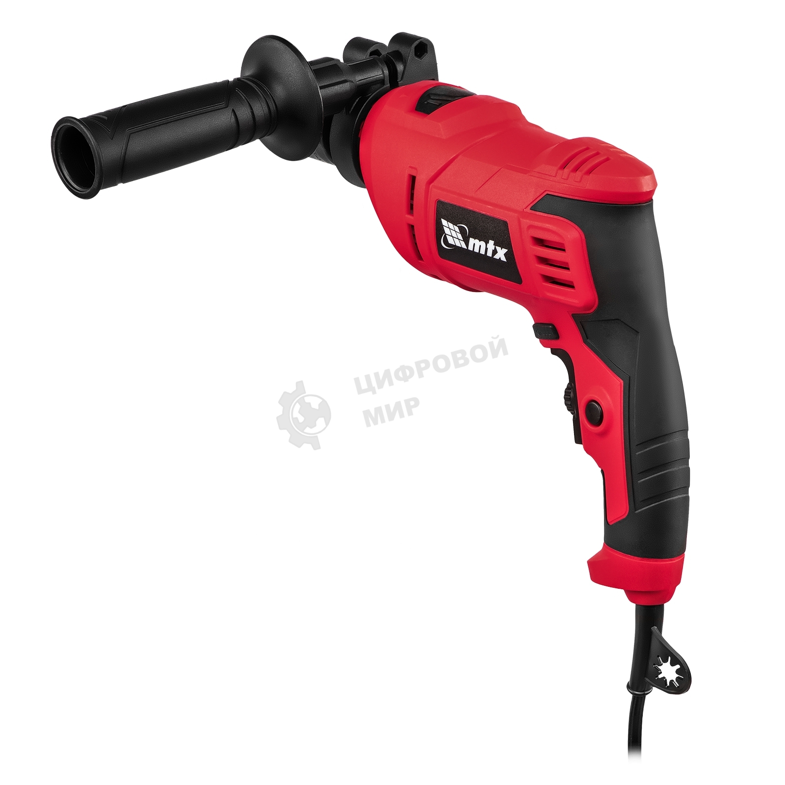 Дрель ударная MTX MID-750, 750 Вт, 0-3000 об/мин, 0-48000 уд/мин