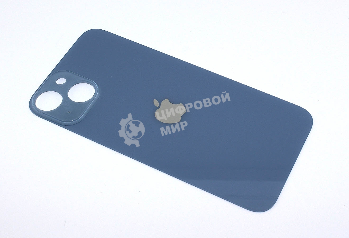Задняя крышка (стекло) для Apple iPhone 14 синий