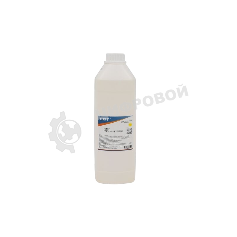 Тонер CET для Kyocera TASKalfa 2552ci/4053ci Yellow (PK216) 500г/бут, (унив.) (TK-8335Y/TK-8345Y/TK-8525Y) Japan