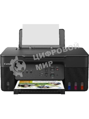МФУ струйное Canon PIXMA G3430 (5989C009), A4, цветное, печ. 11 стр/мин. (ч/б) 6 стр/мин. (цвет), скан. до 3.16 стр/мин., 4800 x 1200 dpi (печать) 600x1200dpi (скан.), USB, Wi-Fi, Air Print, Mopria