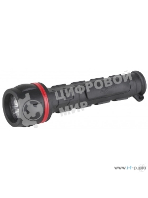 Фонарь ЭРА R2AA обрезиненный (3LED 2хAA)