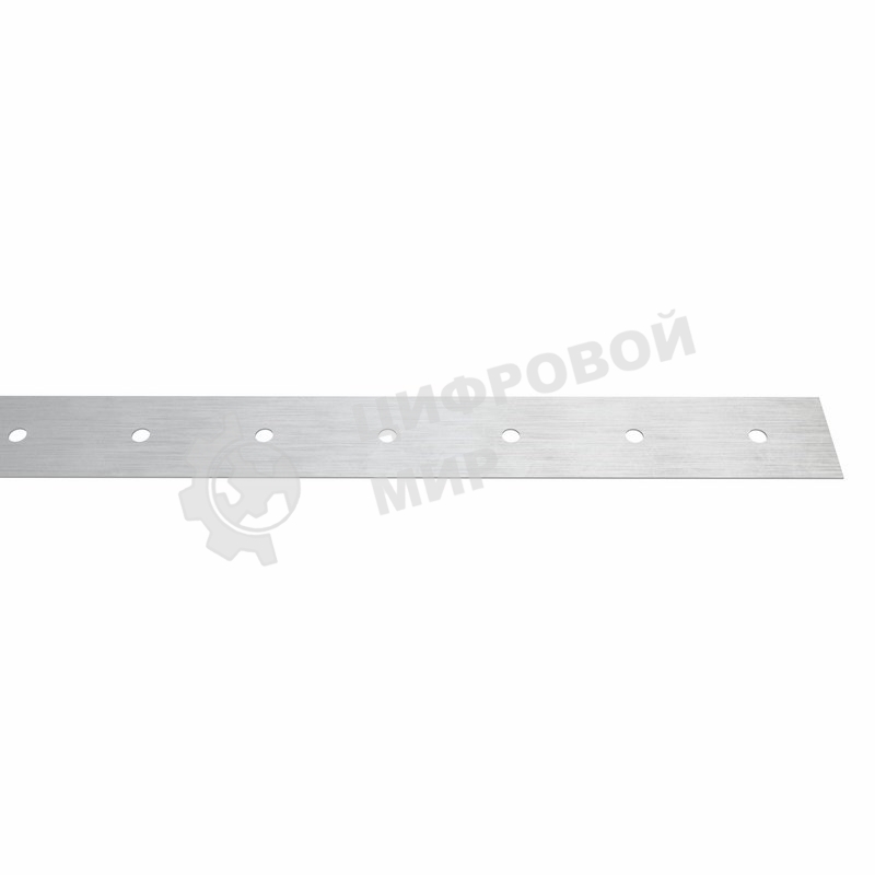 Лента полоса монтажная оцинкованная прямая, перфорированная тарная Rexant 20х0,55 мм, рулон 25 м