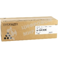 Картридж лазерный Ricoh SP 6430E черный для SP 6430DN 10000 стр