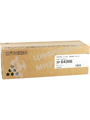 Картридж лазерный Ricoh SP 6430E черный для SP 6430DN 10000 стр