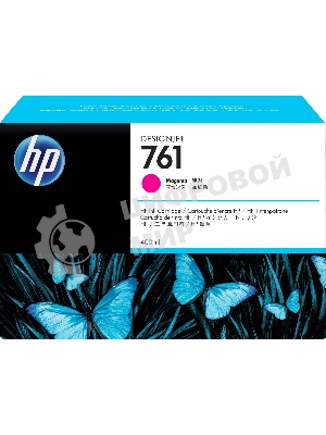 Картридж струйный HP №761 CM993A пурпурный для HP DJ T7100 (400мл)