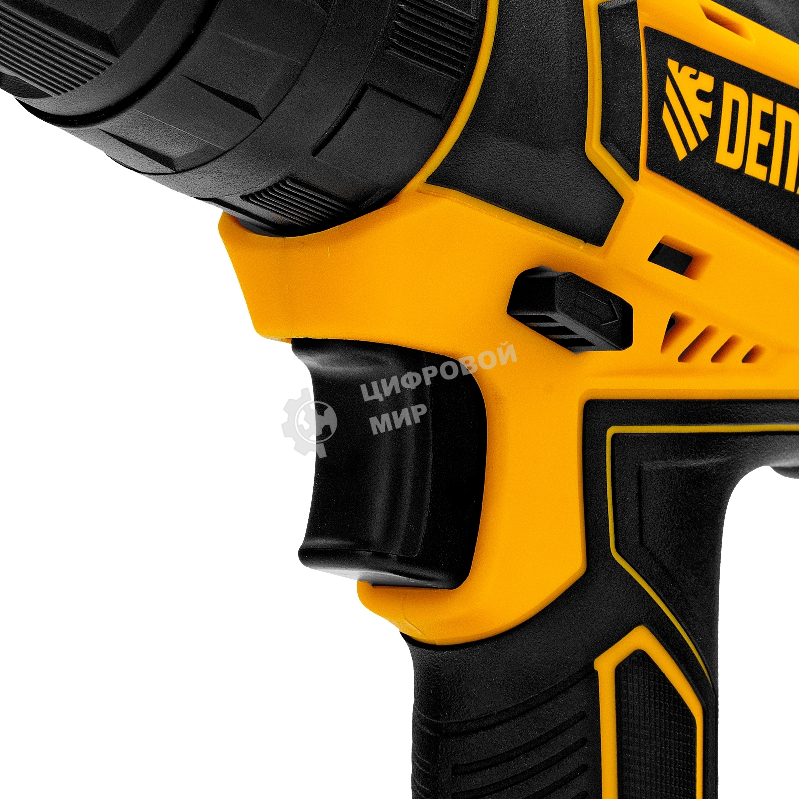 Дрель-шуруповерт Denzel CID-18-0, Аккумуляторная, 18В, Без АКБ и ЗУ, Ударная, Кейс